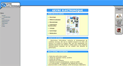 Desktop Screenshot of geyreelectronique.com